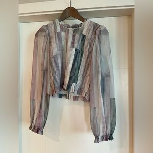 Aritzia Wilfred top/ blouse